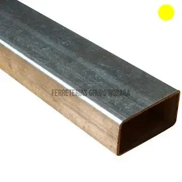 TUBO GALV RECT 1X3X1,80MM LIBRE