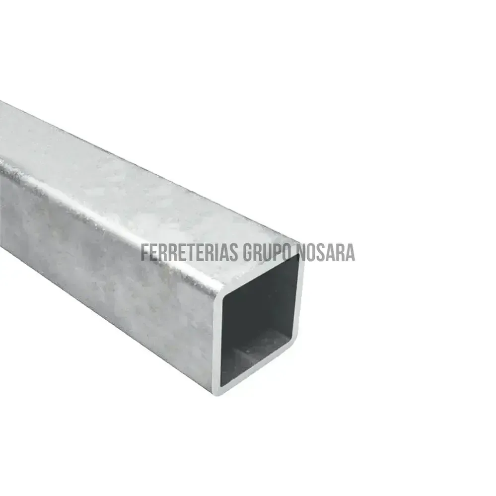 Tubo Galvanizado Estruc Cuadrado 72 X 72 X 1.20 mm X 6 m LIBRE