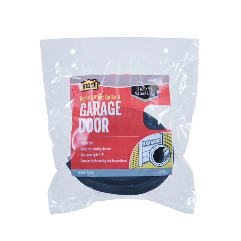 Reemplazo de vinilo negro para puertas de garaje MD Building Products, 108" de largo x 1" de ancho - Oferta de la semana M...