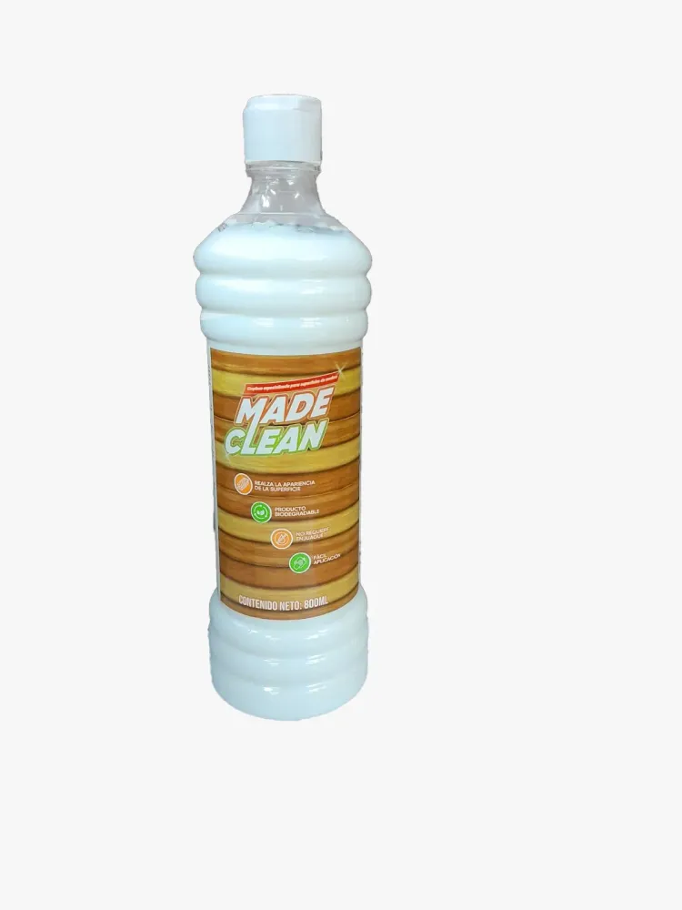 Limpiador biodegradable para superficie de madera Madeclean
