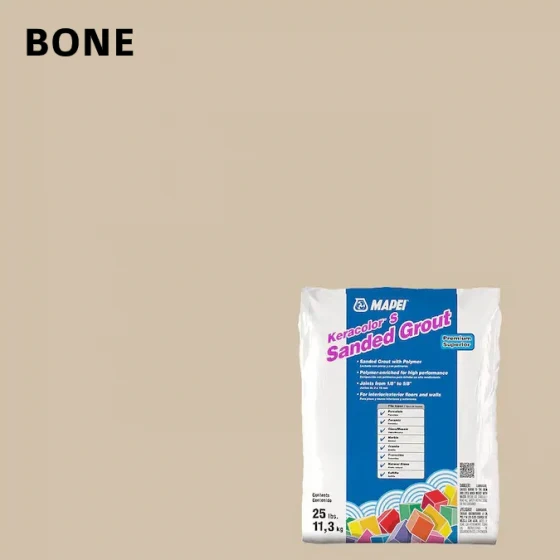 Lechada Con Arena Y Polimero - Mapei Keracolor S Bone 10Lbs