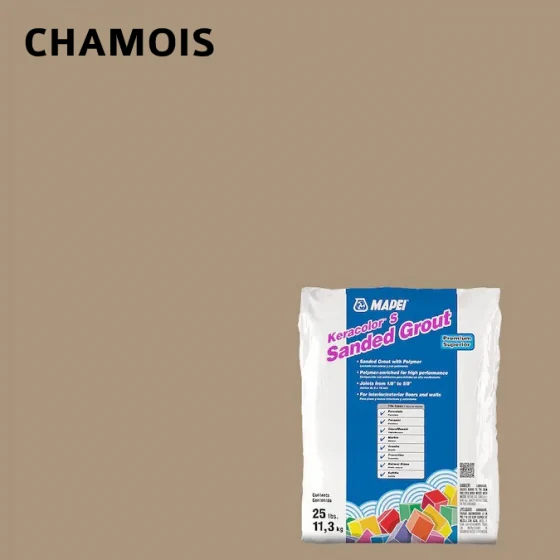 Lechada Con Arena Y Polimero- Mapei Keracolor S Chamois 25Lbs