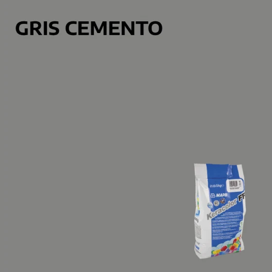 Lechada - Mapei Keracolor FF Gris Cemento 5Kg