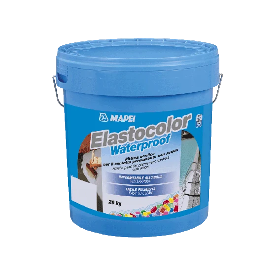 Pintura Acrilica Base P 20Kg - Mapei Elastocolor Waterproof