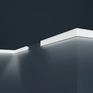 Cornisa E44 32x20mm x 2mts compatible con cinta Led Marbet Design