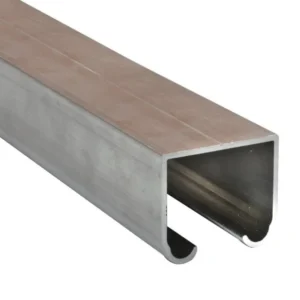 Riel colgante de aluminio en u x 2m Marketplace - MADECENTRO