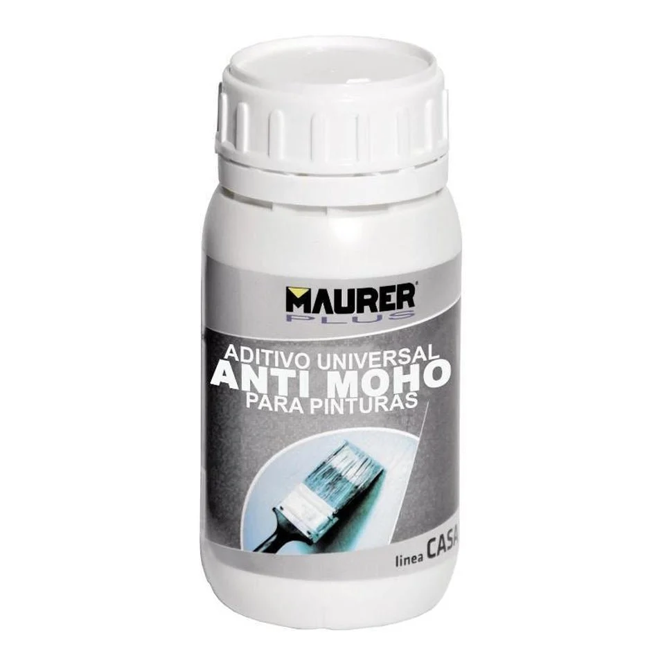 Antimoho Para Pintura Con Base Agua Para Pintar Paredes 250 ml Maurer