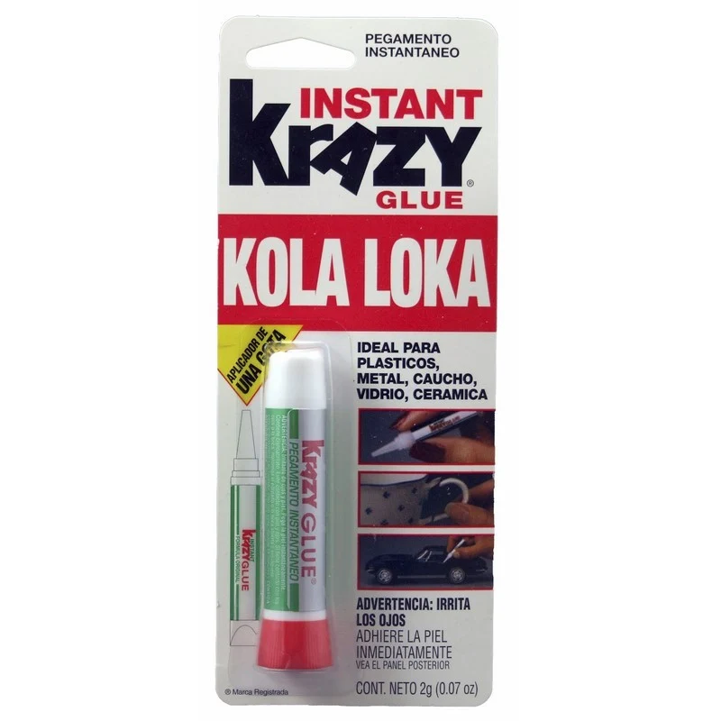 KRAZY GLUE FORMULA "ORIGINAL" 2 GRAMOS - MULTIPROPÓSITO MAYOREO FERRETERO S,A