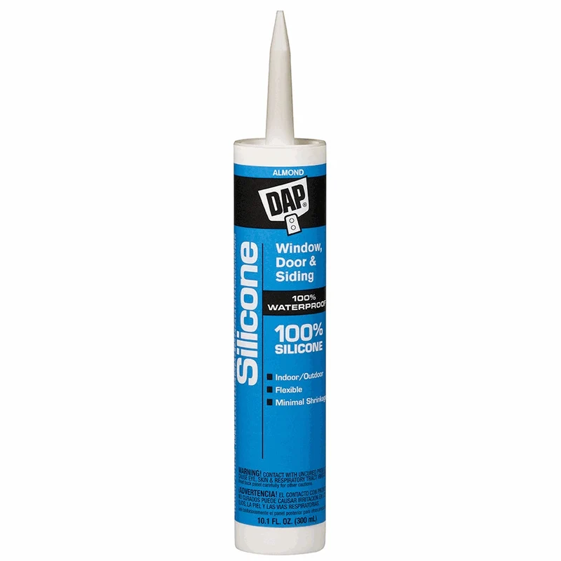 SILICONE 100% "DAP" 10.3 ONZAS ALMENDRA MAYOREO FERRETERO S,A