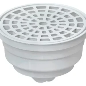 COLADERA UNIVERSAL PARA PATIO CUBIERTA BLANCO 2634 FLEXMATIC MI FERRE