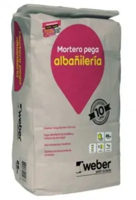 Mortero pega Albañileria 25K