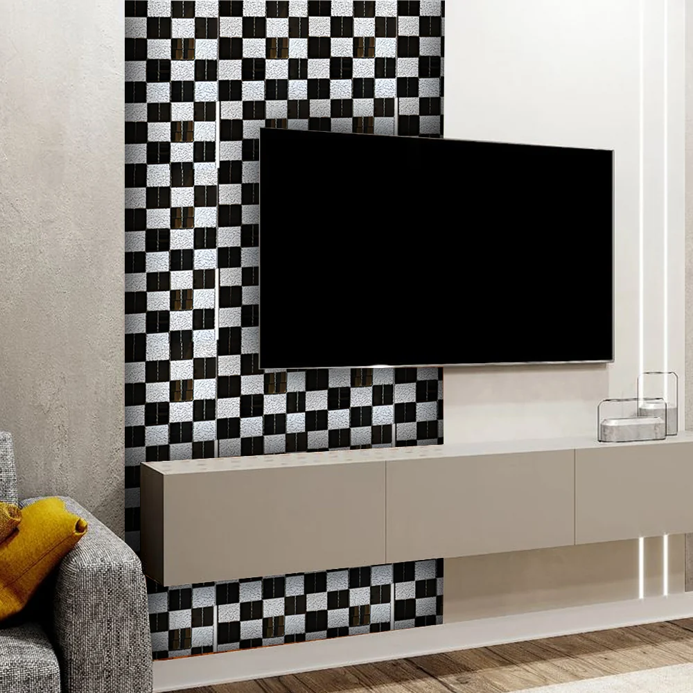 Mosaico de Aluminio Adhesivo - M006