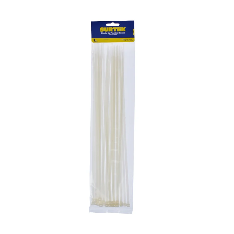 CINCHOS 368X4.6MM 25PZAS BLANCO 114214 SURTEK My Store