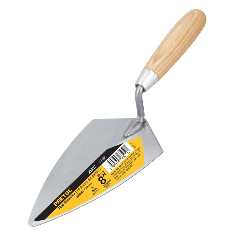 CUCHARA PARA ALBAÑIL 8" TIPO FILADELFIA, PRETUL 21052 My Store