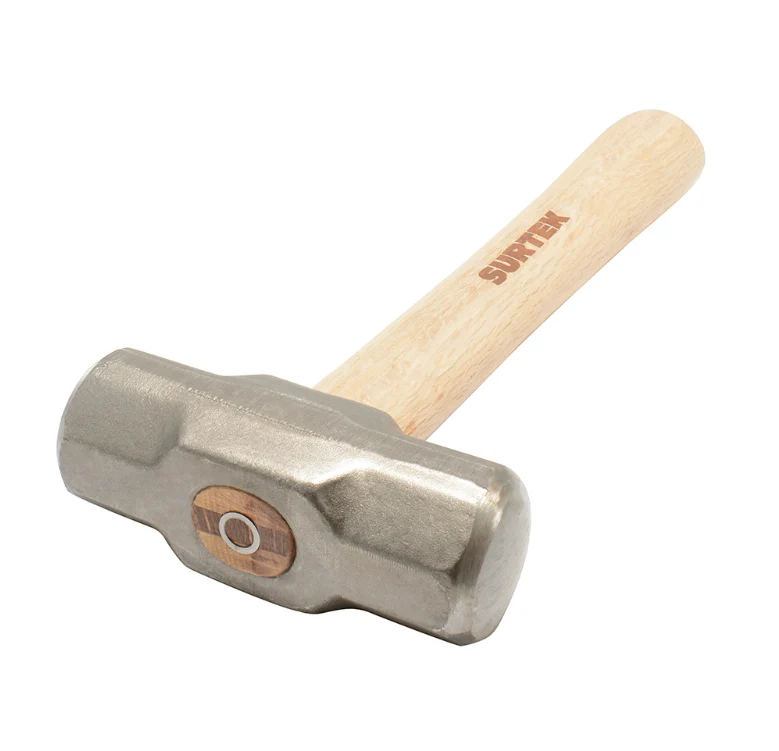 MARRO DE ACERO OCTAGONAL 4LB MANGO DE MADERA MARR4 SURTEK My Store
