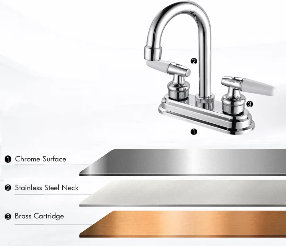 MEZCLADORA PARA LAVABO 4" SP -40004-2 SOLVEX My Store