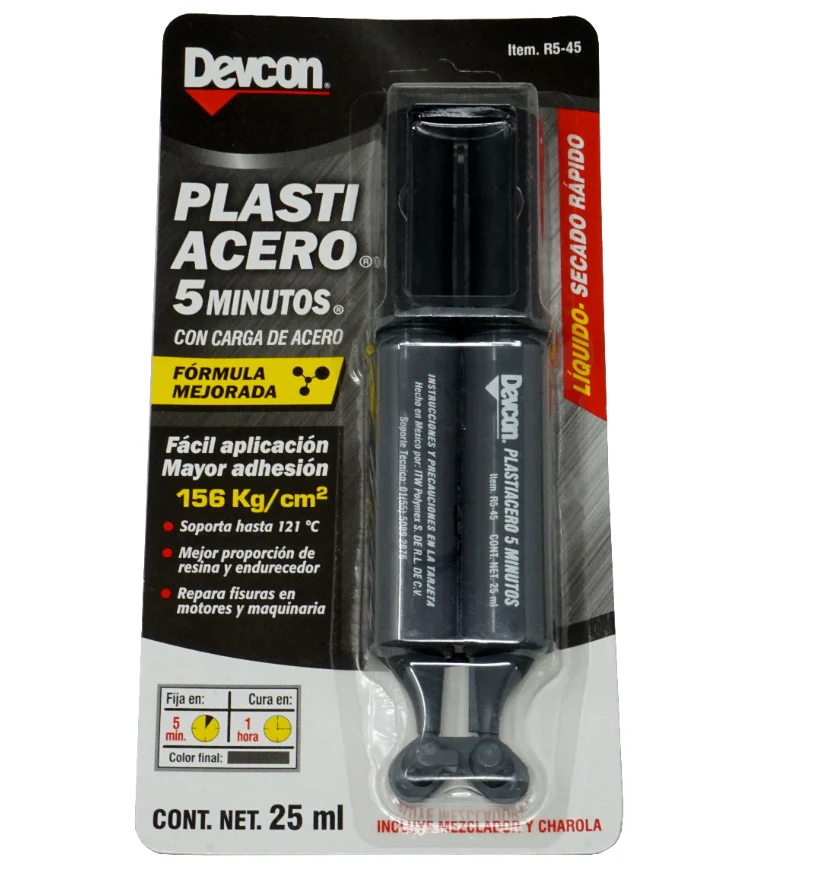 PEGAMENTO PLASTIACERO 5 MINUTOS R5-45 DEVCON My Store