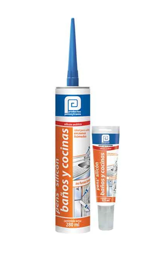 PENS® SILICÓN BAÑOS Y COCINAS 280 ML Transparente My Store