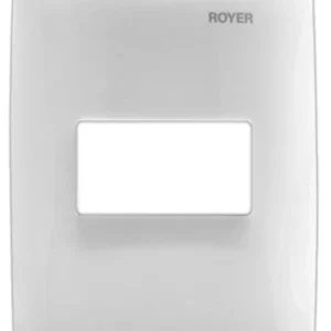 PLACA 1 MODULO HORIZONTAL BLANCO ROYER 100 My Store