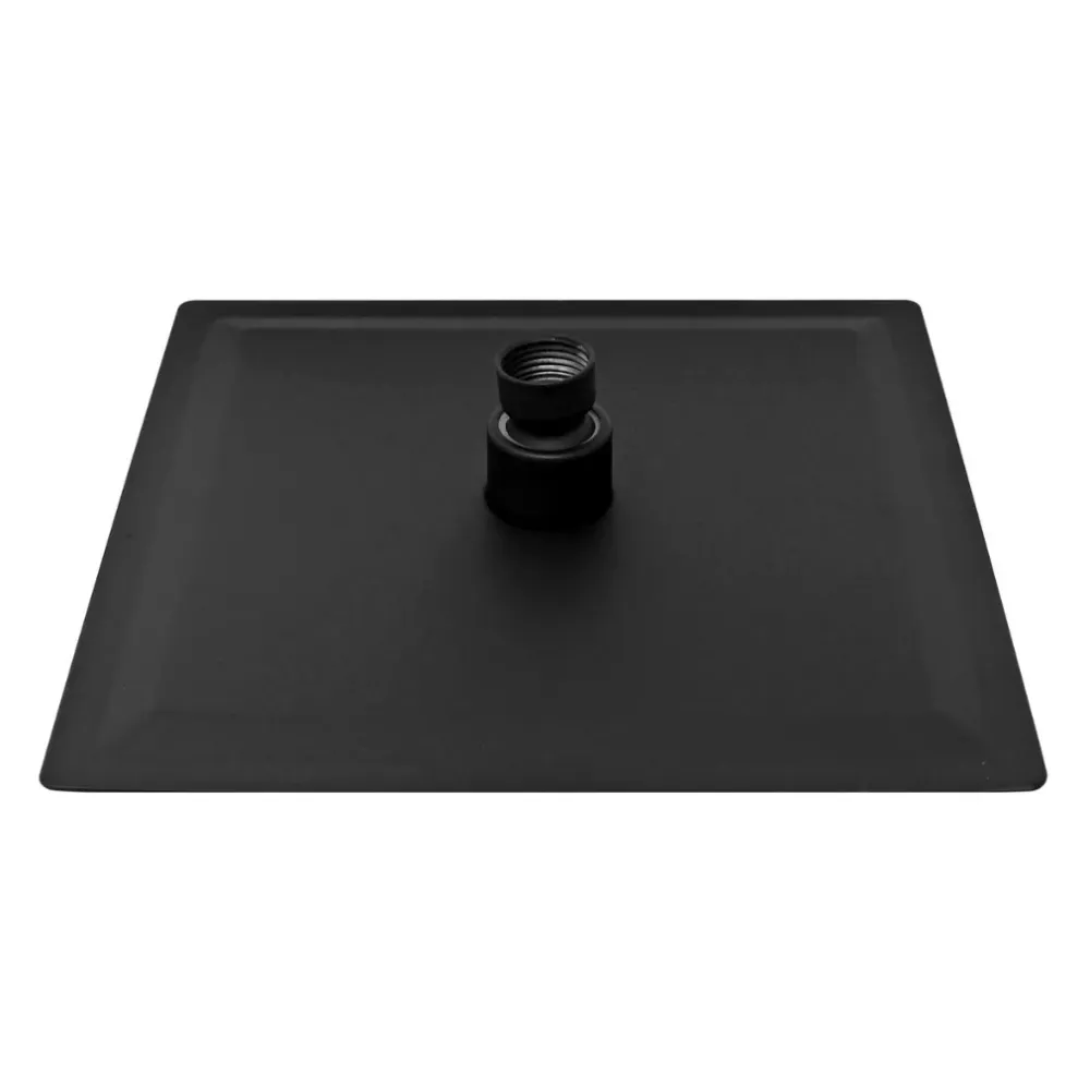 REGADERA CUADRADA NEGRA 8" 36261 ROALFLUX My Store