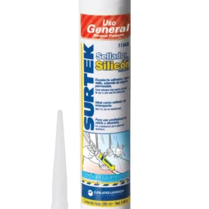 SILICÓN DE USO GENERAL TRANSPARENTE 280ML 113450 SURTEK My Store