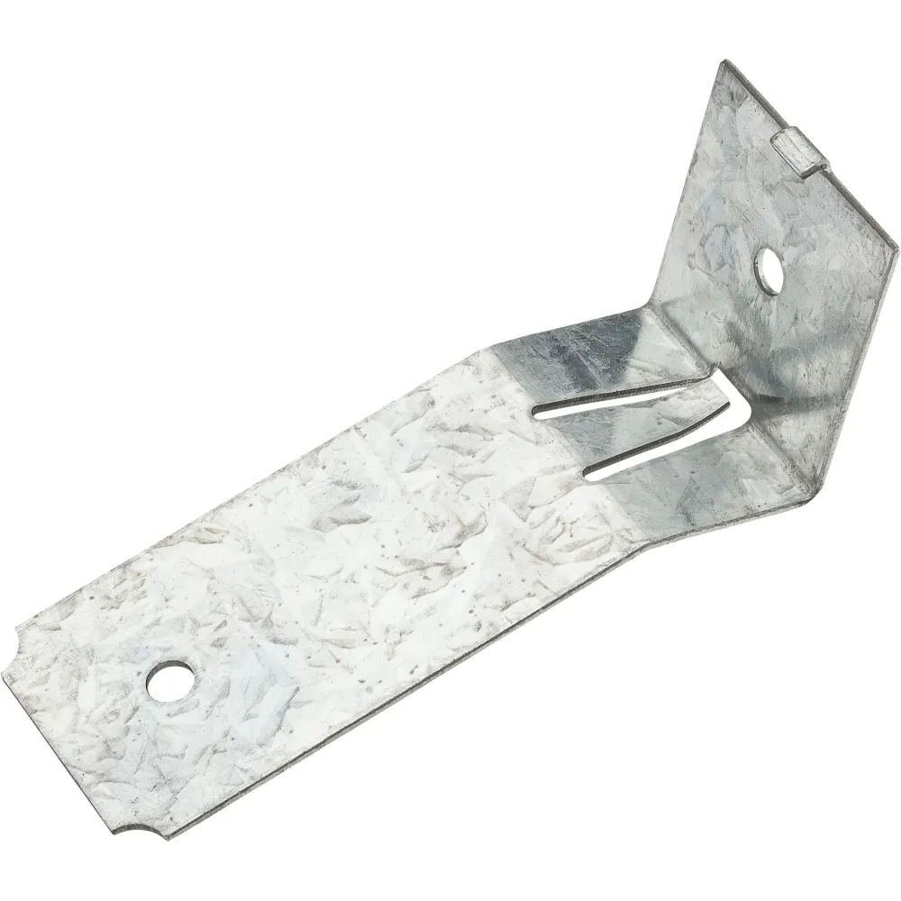 5436 Soporte de tapajuntas presión con riel redondo de 1-1/2" - Galvanizado National Hardware