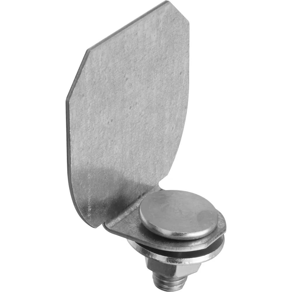 DP5408B Tapa de extremo de riel redonda - Galvanizada National Hardware