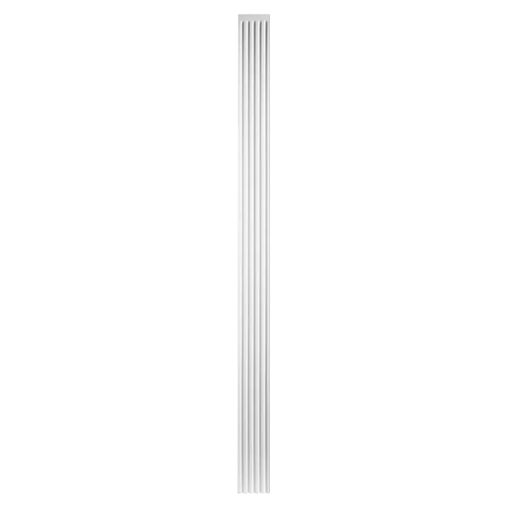 Fuste de pilastra de poliuretano Orac Decor K200 - 200 x 2 cm (alto x profundidad)