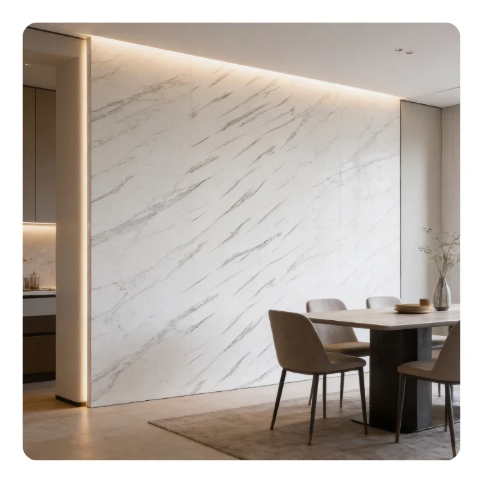 PANEL BAMBOO PARED - MARMOL - 600x2400x9 MM