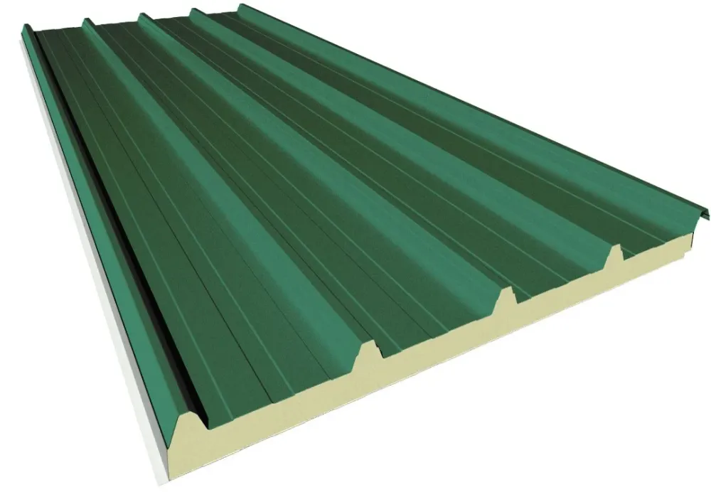 Panel de Cubierta Easy Agro de 5 Grecas PUR Blanco