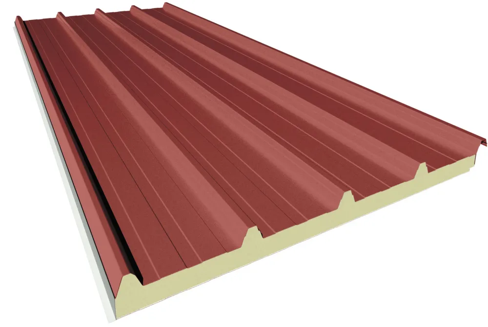 Panel de Cubierta Easy Agro de 5 Grecas PUR Blanco