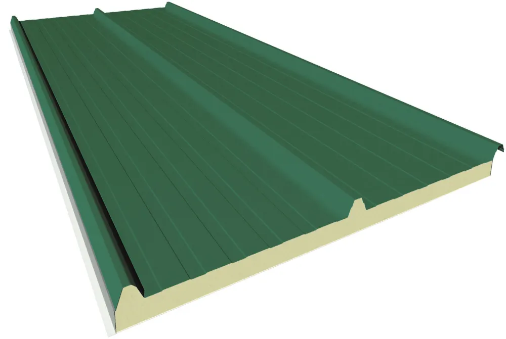 Panel de Cubierta Easy Agro de 3 Grecas PUR Blanco