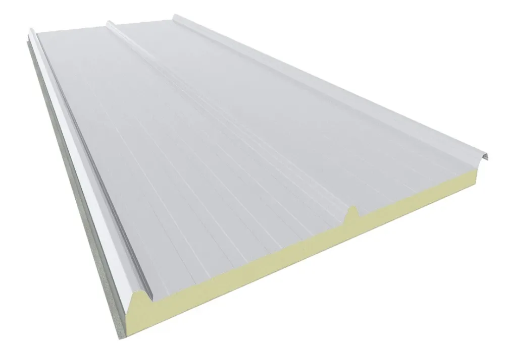 Panel de Cubierta Easy ALU de 3 Grecas PIR Blanco