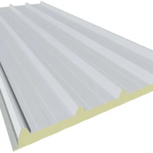 Panel de Cubierta Easy Cub de 5 Grecas PIR Blanco