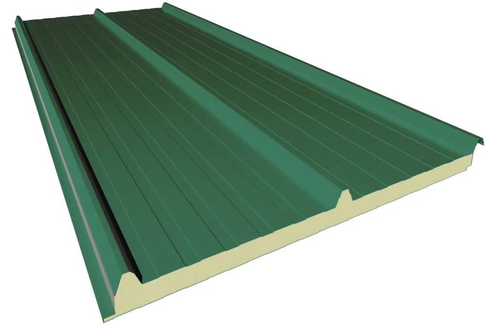 Panel de Cubierta Easy Cub de 3 Grecas PIR Blanco