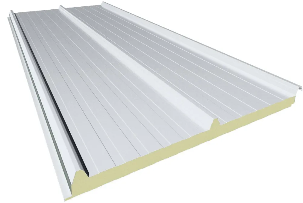 Panel de Cubierta Easy Cub de 3 Grecas PUR Blanco