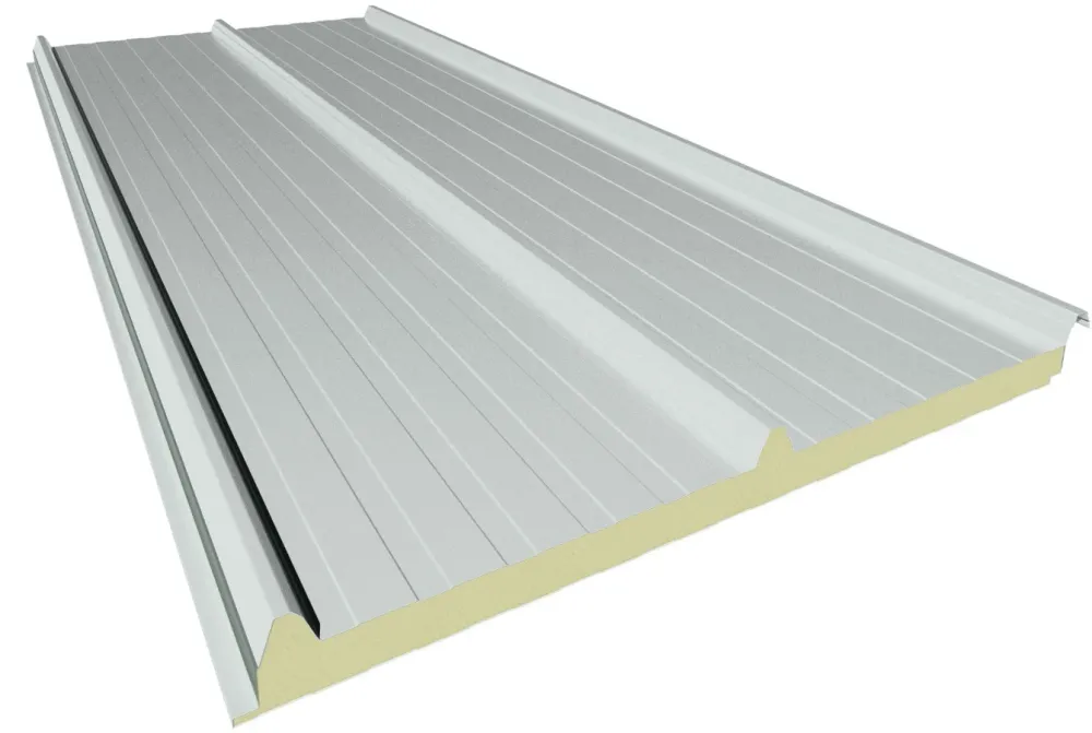 Panel de Cubierta Easy Cub de 3 Grecas PUR Blanco