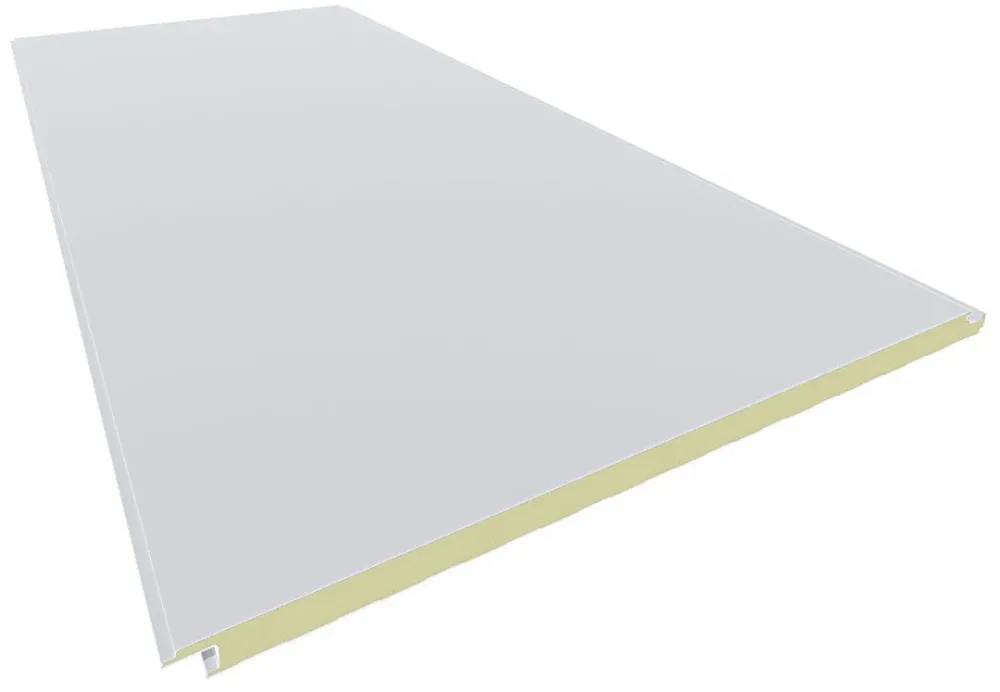 Panel de Fachada Liso PUR Blanco