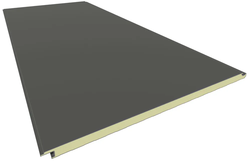 Panel de Fachada Liso PUR Blanco