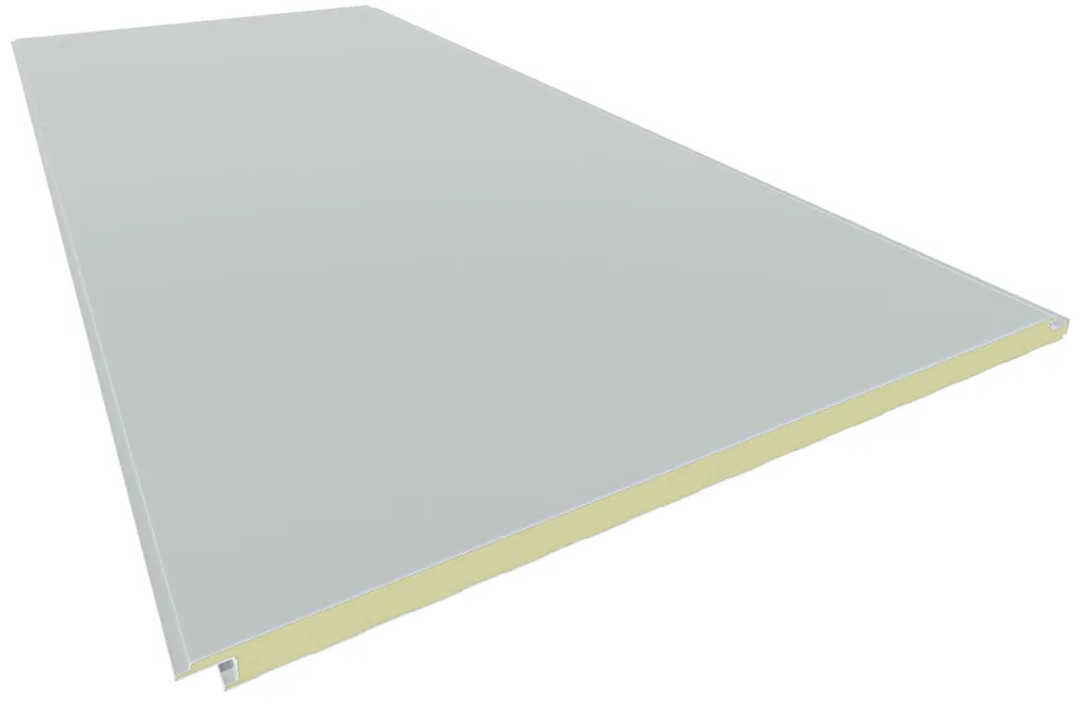 Panel de Fachada Liso PUR Blanco