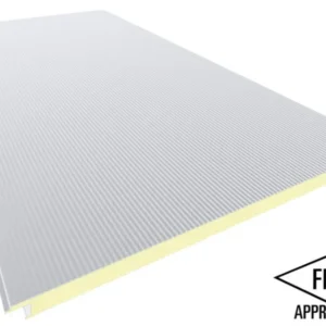 Panel de Fachada Microperfilado FM Blanco