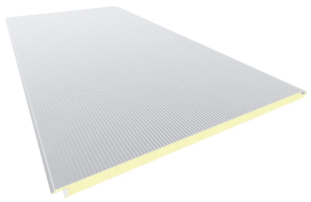 Panel de Fachada Microperfilado PUR Blanco