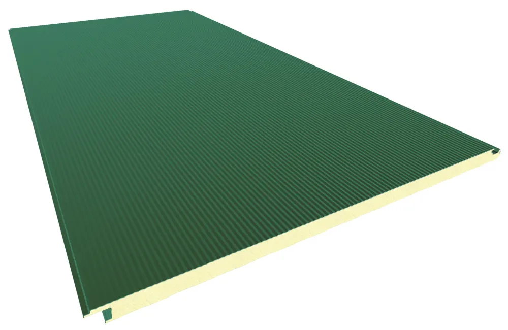 Panel de Fachada Microperfilado PUR Blanco