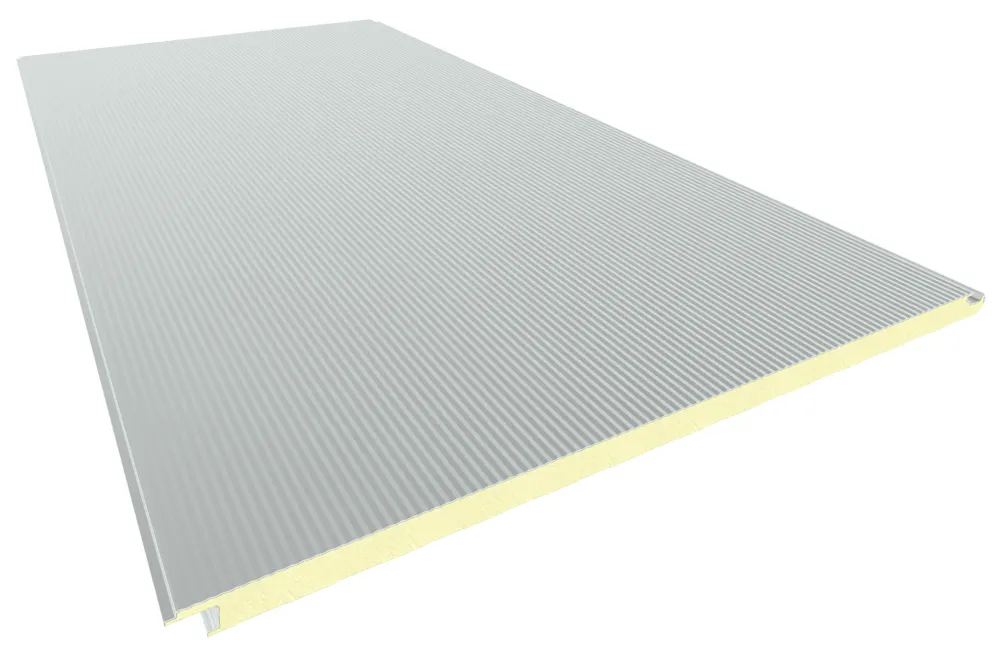 Panel de Fachada Microperfilado PUR Blanco