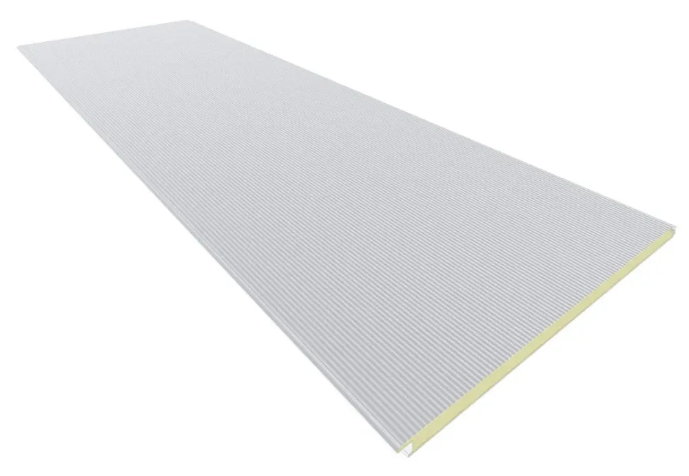 Panel de Fachada Microperfilado ULTRA Blanco