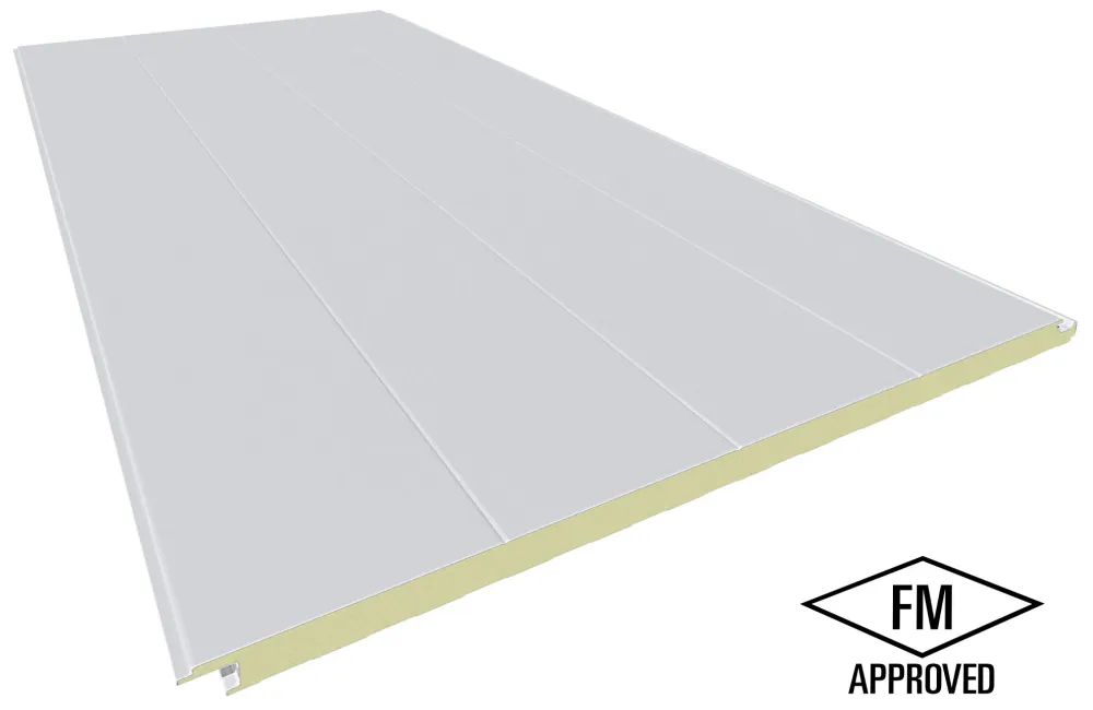 Panel de Fachada Semiliso FM Blanco