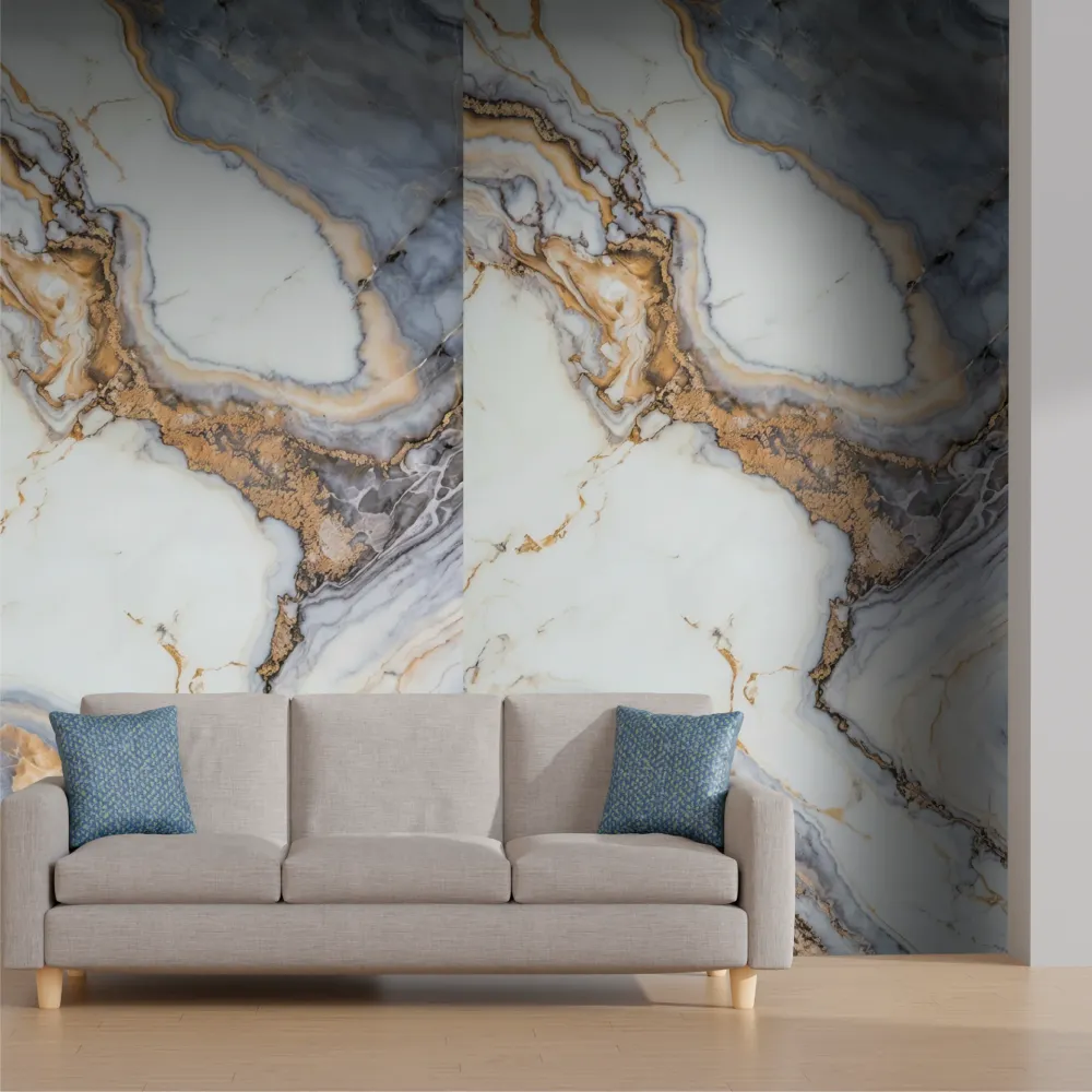 PANEL DE PARED PVC TIPO MÁRMOL 122cm x 244cm - UV-03