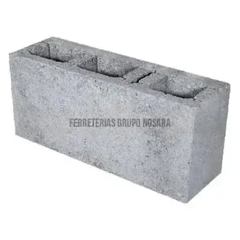BLOCK DE CONCRETO 13.5X20X45 PEDRAGL TIPO PEDREGAL