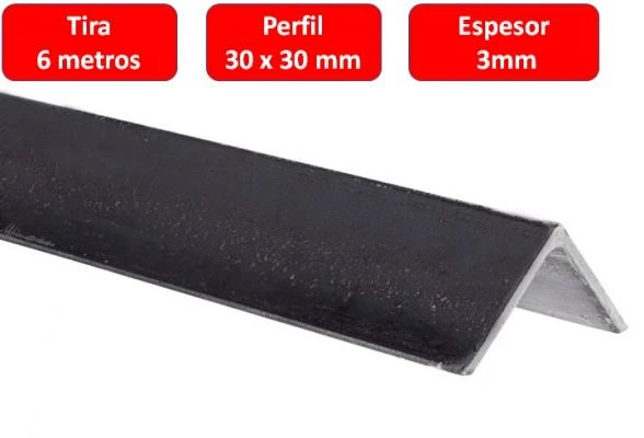 Perfil Angulo Laminado en 3.0 m/m