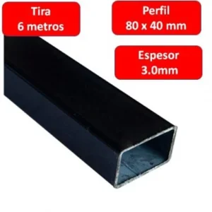 Perfil Fierro Rectangular en 3.0 m/m